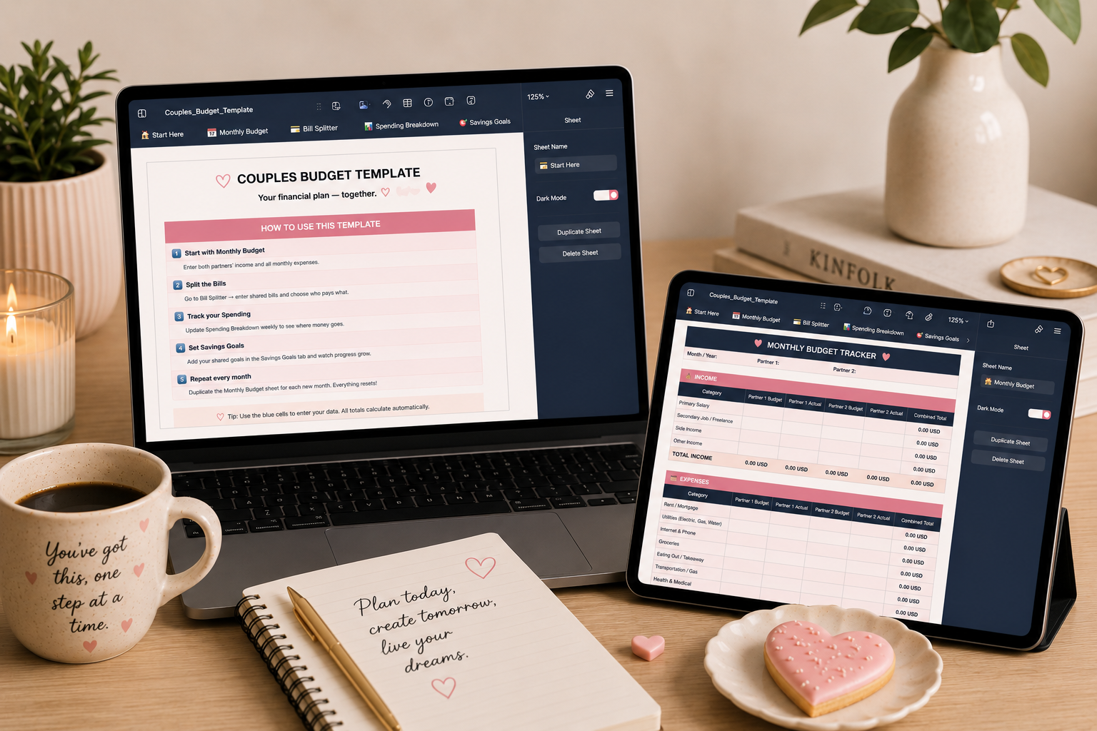 Couples Budget Template